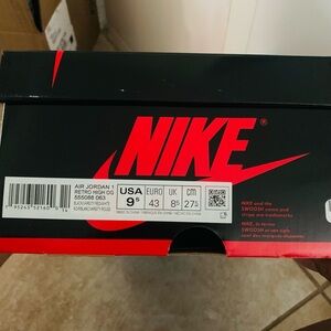 Air Jordan 1 black/red/white